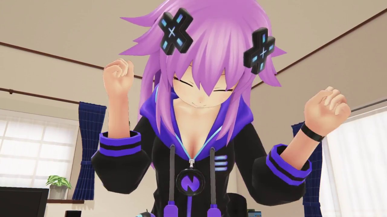 ネプテューヌ 新次元ゲイム ネプテューヌv R 大人ネプテューヌvrイベントvol 1 屋根 そら から女の子が Ps4pro Psvr Youtube