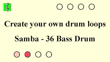 Drum Loop - Latin - Samba - 36 Bass Drum - 120 Bpm