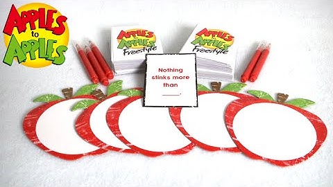 Apples to Apples Freestyle Game from Mattel