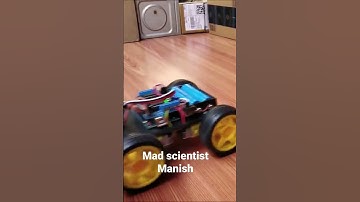 obstacle-avoiding-car #shorts #arduino #scienceproject