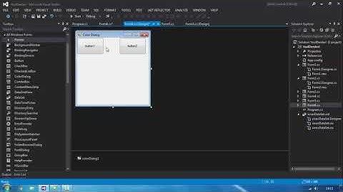 C# Tool Dersleri | Bölüm 6 - ColorDialog