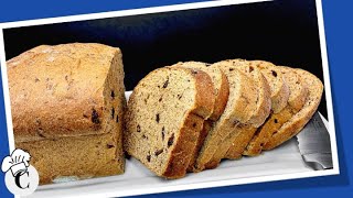 How to Make Whole Wheat Raisin Bread! An Easy, Healthy Recipe!