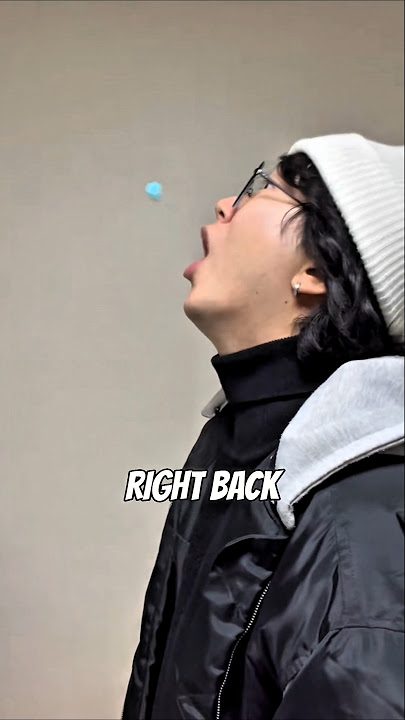 boomerang gum trick 🤯