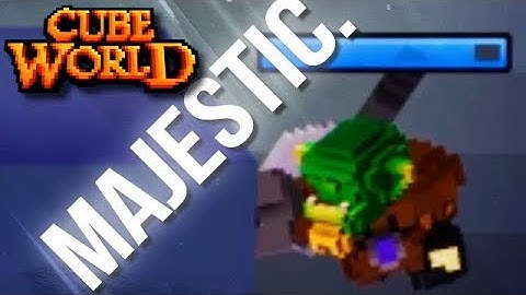 Cube World - TROGG SHOWS US HIS PARKOUR SKILLS