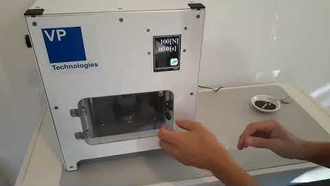 XRD Sample Press - SoftPress - VP Technologies