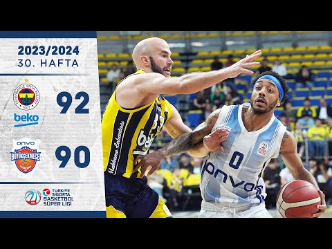 Fenerbahçe Beko (92-90) Onvo Büyükçekmece - Türkiye Sigorta Basketbol Süper Ligi - 2023/24