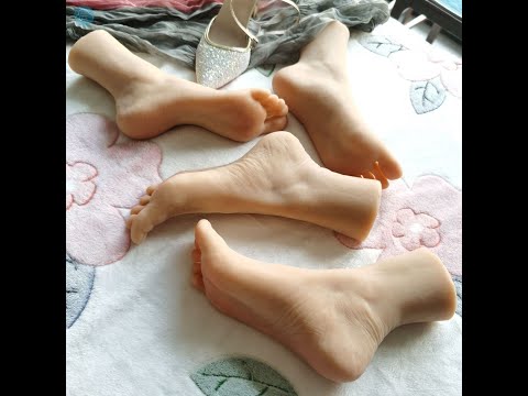 Female Silicone Foot Models