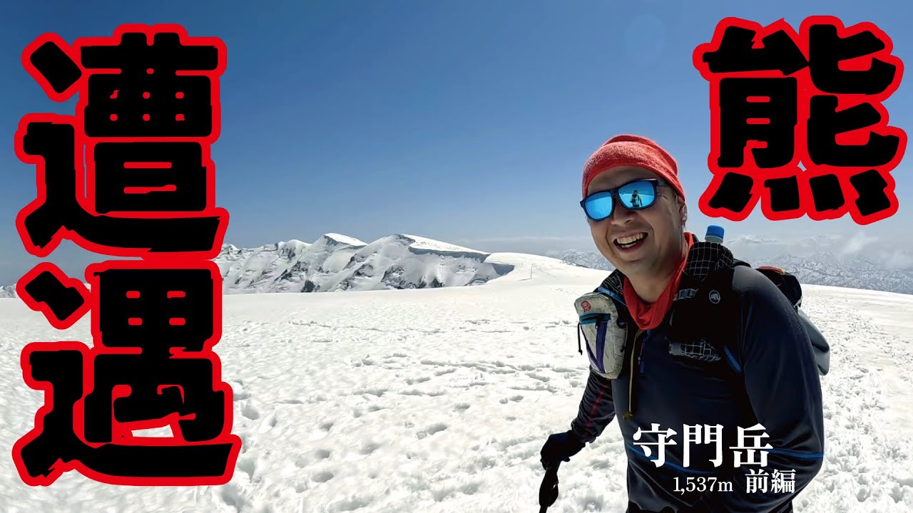 【注意喚起】恐怖！十数年登山してきて、初めて熊と出会いました。