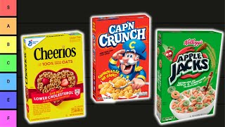 The ULTIMATE Cereal Tier List