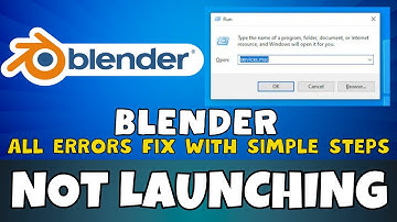 How to Fix blender Not Launching Windows 10 / 11 || 2023 Fix