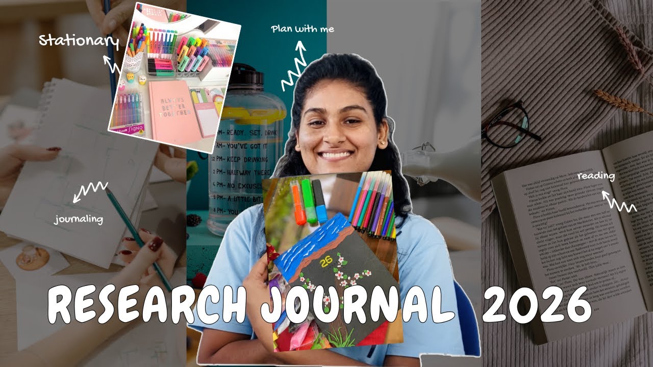 2026 ට හදපු මගේ Research Diary එක 📖| JOURNALING #journaling #motivation #studentlife