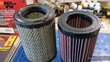 CHEVROLET COBALT SS // Factory Air filter replacement with a K&N filter