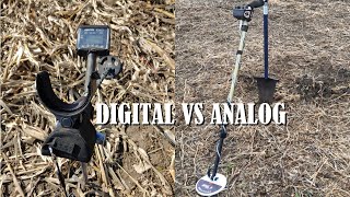 Digital VS Analog metal detectors