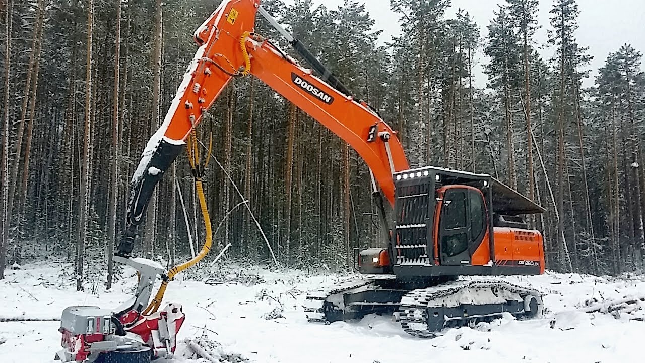 Харвестер(Harvester) Doosan DX260LCA LogMax 7000C