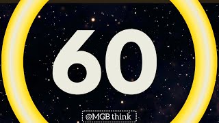 60 Seconds Timer with voice countdown