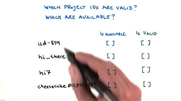 Valid AppEngine IDs - Developing Scalable Apps with Java