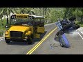 School Bus Crashes 9 | BeamNG.drive