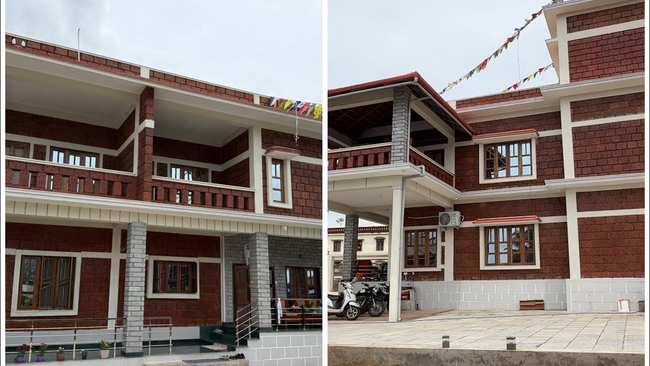 TWO STOREY HOUSE DESIGN | INTERIOR DESIGN | OPEN KITCHEN IDEAS PART 2 # 009 TIBETAN VLOG