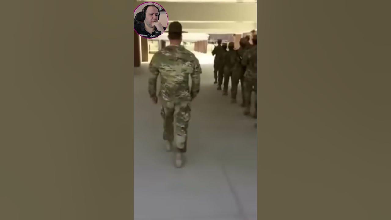 Basic Training Marching Cadence I Left My Home #shorts