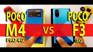 POCO M4 PRO VS POCO F3