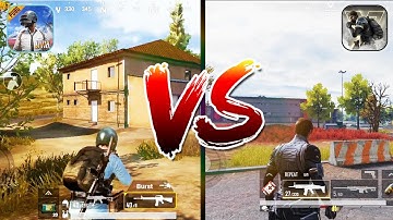 PUBG mobile vs Badlanders comparison