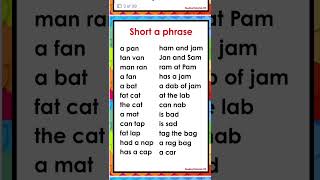 Beginning Reading Set 1  #reading #readingcommunity  #readings  #education #assessment