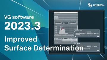 VGSTUDIO MAX 2023.3 - Feature Highlight: Improved Surface Determination