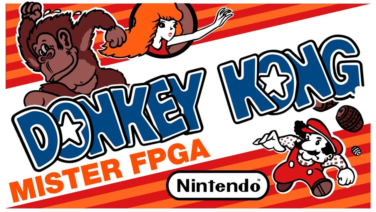 Donkey Kong Arcade at Home with MiSTer FPGA - New Year Core Countdown #9 | SmokeMonster