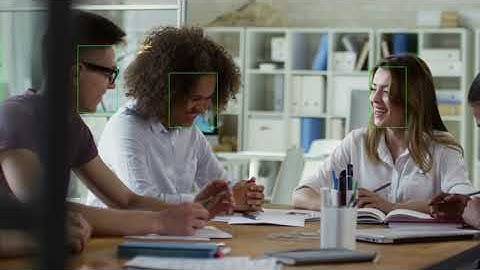 Multi-Person Face Detection In Real Time Demo 02