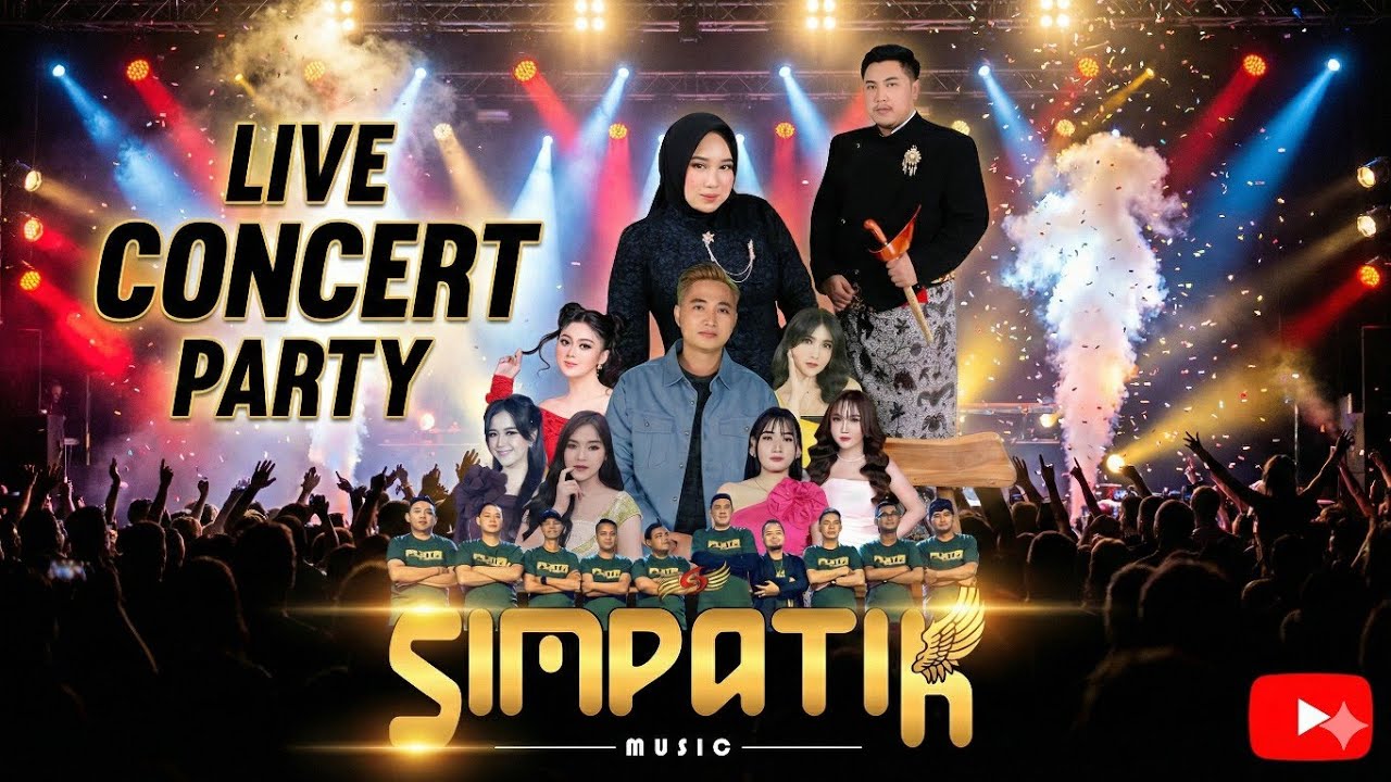 LIVE STREAMING SIMPATIK MUSIC WEDDING PARTY ICAT & AULIA - NUGROHO AUDIO - SIMPATIK SHOOTING