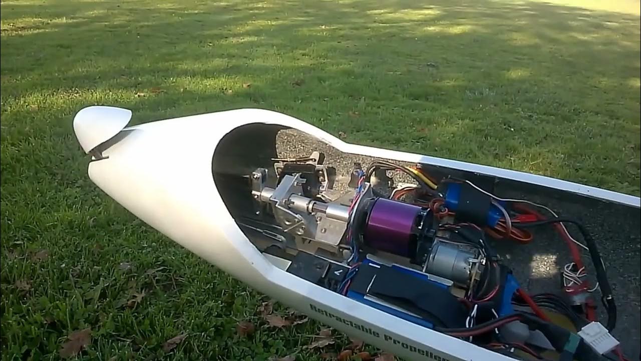 Retractable propeller for glider YouTube
