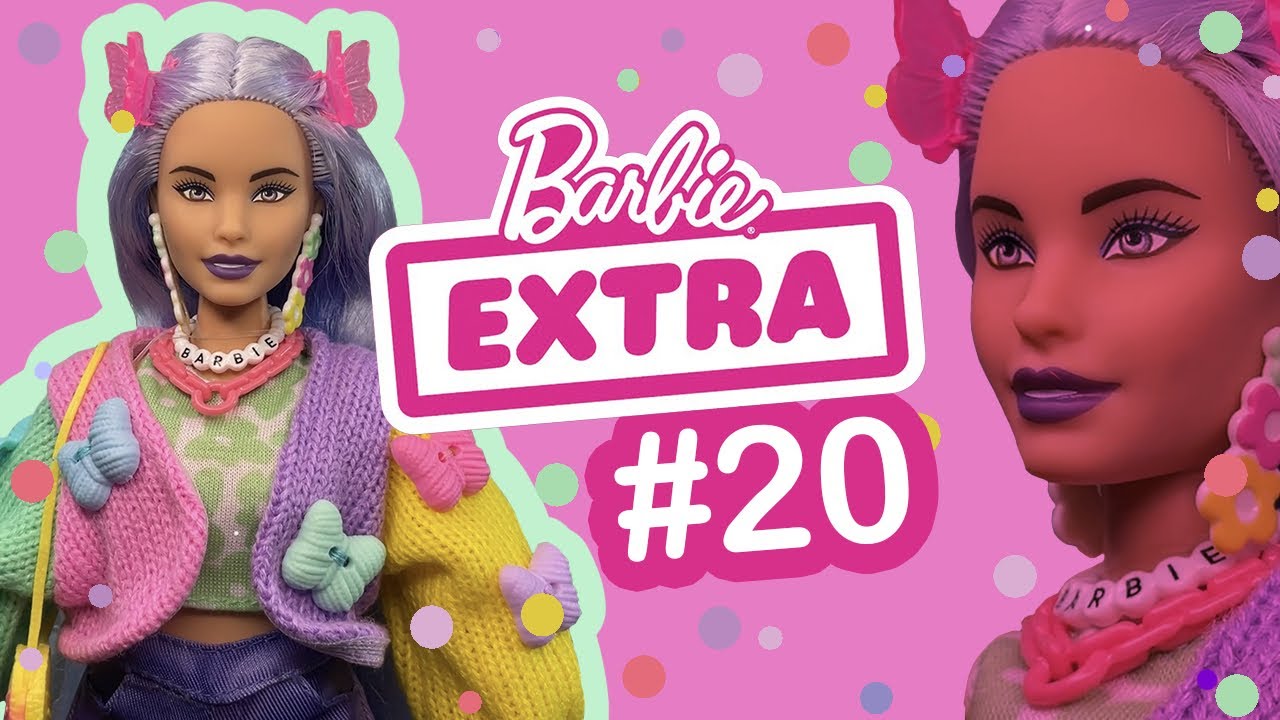 ¡LOS DETALLES! 🤩 | Muñeca Barbie Extra #20 ¡Unboxing y revisión! 🦋🌸