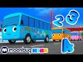 10 Little Buses V2 - Little Baby Bum | Nursery Rhymes and Kids Songs