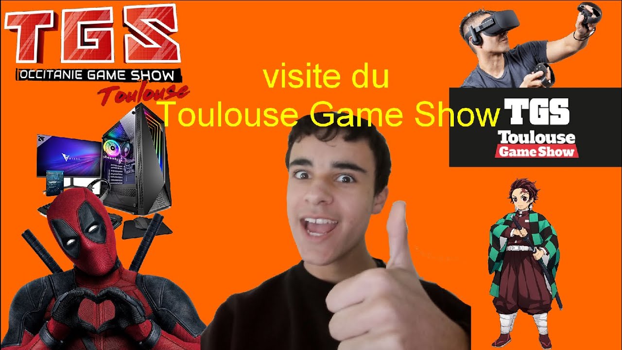 Visite du Toulouse Game Show 2022 - YouTube