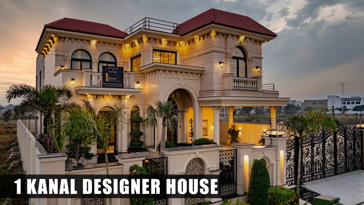 Native Interior's Stunning 1 Kanal Designer Home Tour Phase 7 DHA ...