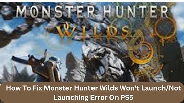 How To Fix Monster Hunter Wilds Won