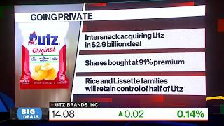 Utz Will Go Private in $2.9B Deal With Intersnack