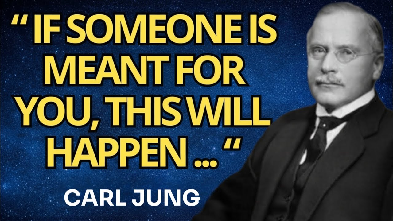 Когда энергия двух душ совпадает, никакая сила не сможет их разлучить | Карл Юнг