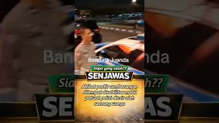 Polisi salah parkir