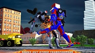 Excavator Transformer Robot (By Raydiex - 3D Games Master) Android Gameplay HD screenshot 4