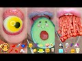 14 minutes for sleep relax study asmr satisfying eating emoji food compilation mukbang