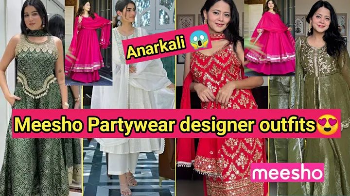 Meesho Haul | Meesho Partywear Haldi/Mehendi Outfits | Meesho Lehenga/Saree/Gown Haul | Meesho