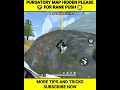 TOP 😵HIDDEN PLACE IN FREEFIRE IN PURGATORY MAP || 👆RANK PUSH TIPS AND TRICKS 2022 #shorts #freefire