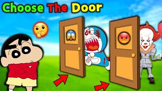 Don't Choose The Wrong Door 😱 || Funny Game Roblox screenshot 3
