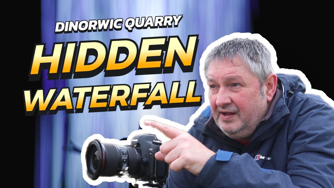 Finding A Special Hidden Waterfall at the slate quarry