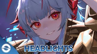 Nightcore - Headlights (Alok, Alan Walker & KIDDO) - (Lyrics) Resimi