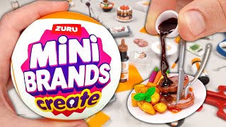 Mini Brands Create (MasterChef) - Strawberry Cake + Stuffed Pork Loin & Roast Potatoes