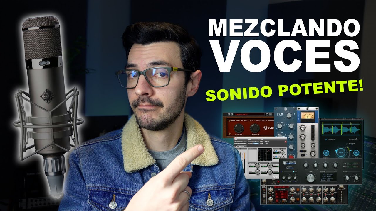 Cómo mezclar VOCES a nivel PROFESIONAL | Sonido potente para POP, ROCK, HIP HOP