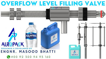 OVERFLOW LEVEL VALVE. OFLV-018. Boquilla de llenado de líquido de desbordamiento.