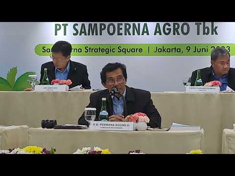 Penggunaan Laba Bersih 2022 dan Pembagian Dividen | RUPS 2023 PT. Sampoerna Agro Tbk